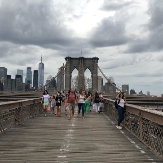 纽约永远的地标—布鲁克林大桥...