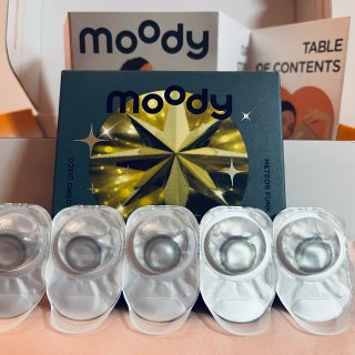 moody Punk Grey Prescription Colored Contacts Daily Disposable – moodylenses