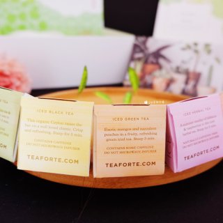 Tea Forte 冰茶5包尝鲜套装🍵$...