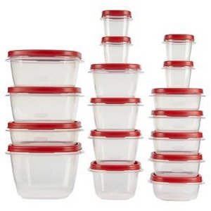 Rubbermaid® Food Storage Container Set 34pc Red