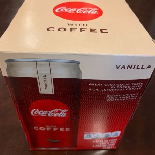 买到了可口可乐的新品：咖啡可乐...
