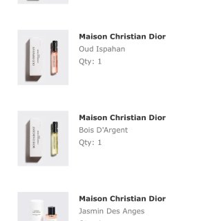 Dior 买任意单送Maison Q香...