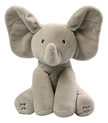Amazon.com: Gund Baby Animated Flappy The Elephant Plush Toy: Toy: Baby Gund音乐小象
