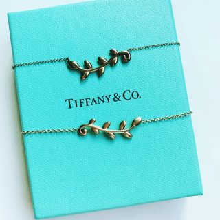 Tiffany橄榄叶项链...