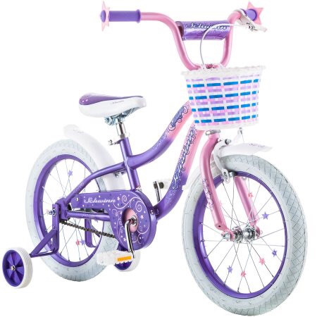 16" Schwinn Twilight 女童粉紫色自行车