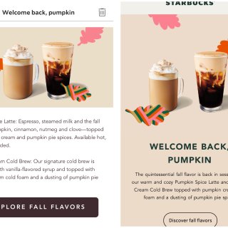 【Starbucks】最新一期活动 消费...