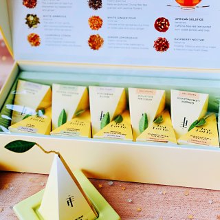 Tea Forte,Tea Tasting Assortment Petite Presentation Box | Gourmet Tea | Tea Forte