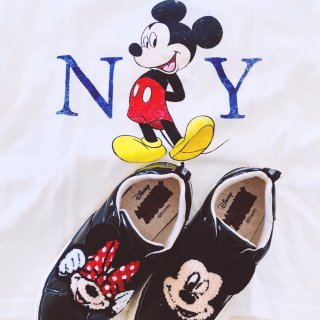 小黑鞋,迪士尼合作款,Zara 白T