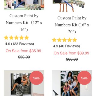 Custom paint by numbers kits|Paint by numbers for adults