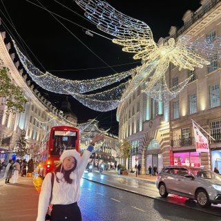伦敦的天使👼灯亮了！是肉眼可见的闪耀...