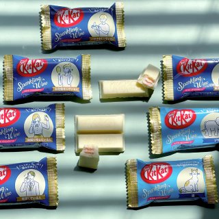 KitKat夹心威化巧克力➡️气泡草莓味...