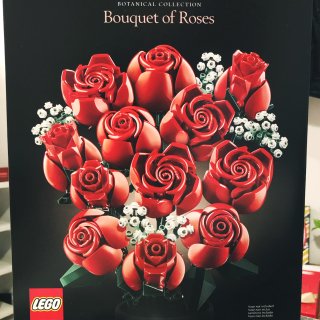 君君生日，乐高Lego玫瑰🌹...