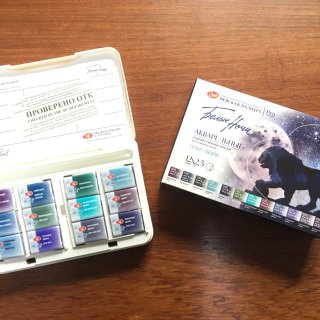白夜沉淀色水彩颜料...