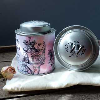 #3: 带着爱丽丝梦游仙境图画的茶叶罐，...
