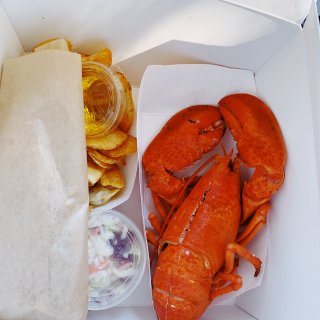 麻烦给我来一个lobster roll🦞...