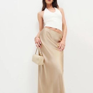 Layla Silk Skirt - Ankle | Reformation