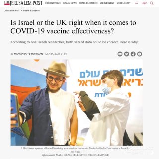 关于辉瑞疫苗预防Delta有效性真相的相...