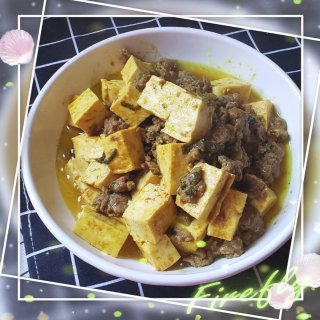 今日食---咖喱麻婆豆腐...