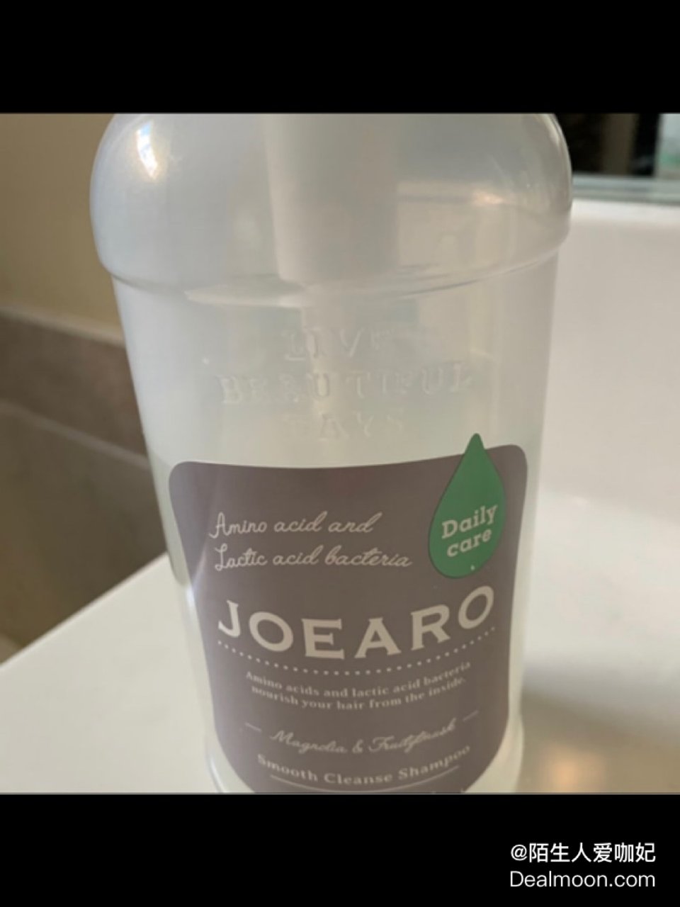 日本JOEARO 乳酸菌轻盈顺滑洗发水 有效刺激毛发成长 温和清洁头皮多余油脂 480ml - 亚米