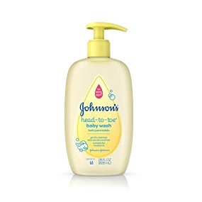 Amazon.com: Johnson's Head-To-Toe Gentle Baby Wash, 28 Fl. Oz强生婴儿洗发沐浴露