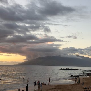Maui的落日🏝🌋🌄...