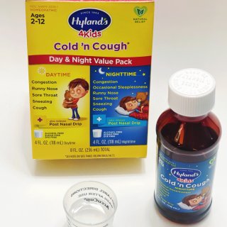 Hyland’s 儿童感冒和咳嗽糖浆...