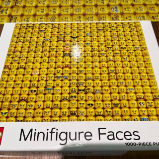 Lego 人偶脸形拼图