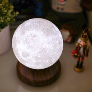 创意磁悬浮月球灯 原来真的可以把月亮带回家！