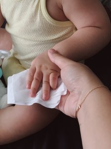 妈妈和宝宝可以一起用的棉柔巾