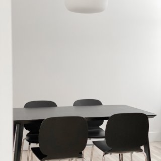 SVENBERTIL Chair - black/Broringe chrome plated - IKEA,LISABO Table, black, 551/8x303/4