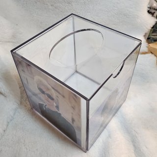 透明紙巾盒