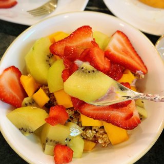 黄金奇异果,健康早餐,Oui yogurt