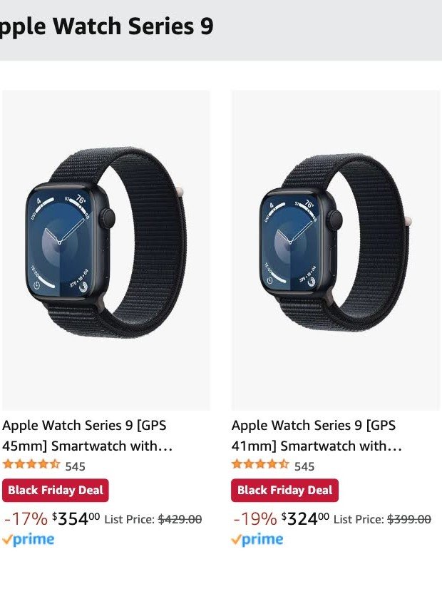 Apple Watch 9閃購: 手慢無...