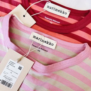 Marimekko 春装 条纹长袖T恤...