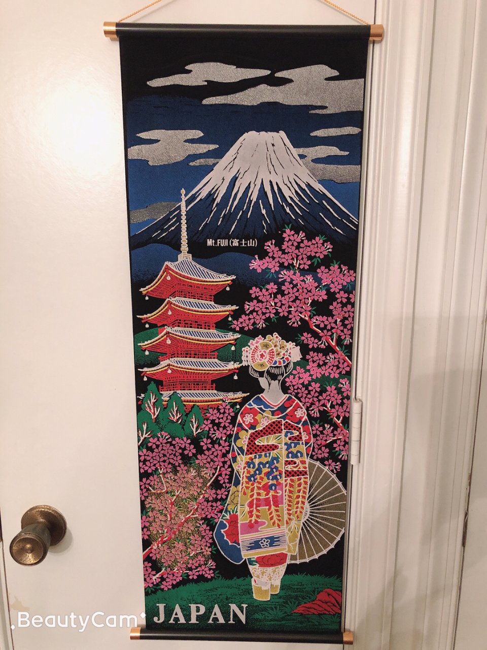 @Dealmoon朋友圈,日本旅行,卷轴壁画,日本富士山