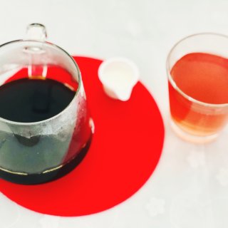 意大利炭烤咖啡☕️搭配🫐有机康普茶🍵混合...