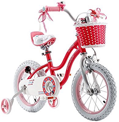Amazon.com : Royalbaby Stargirl Girl's Bike, 14 inch wheels, Pink : Sports & Outdoors14寸儿童自行车女童款粉色，适合3-6岁