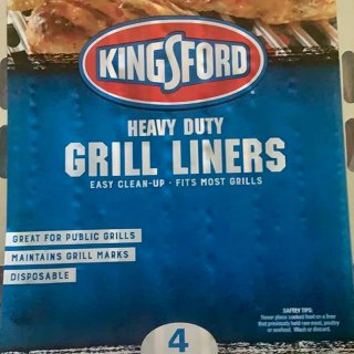 Kingsford Extra Tough Aluminum Grill Liners Heavy Duty Grill Liners Disposable Grilling Liners Prevent Food From Falling Through Grill Grates, 4 Count - Walmart.com