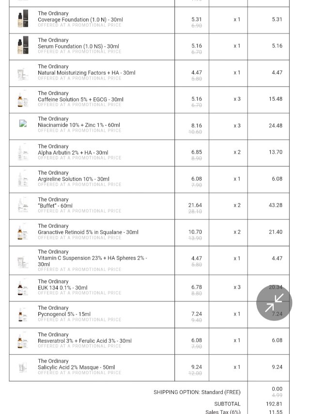 晒单 两百多二十四瓶 半年用量