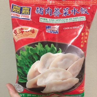 嘉嘉·猪肉香葱水饺➕猪肉荠菜水饺...