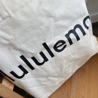 Lululemon-帆布購物袋 使用心得...