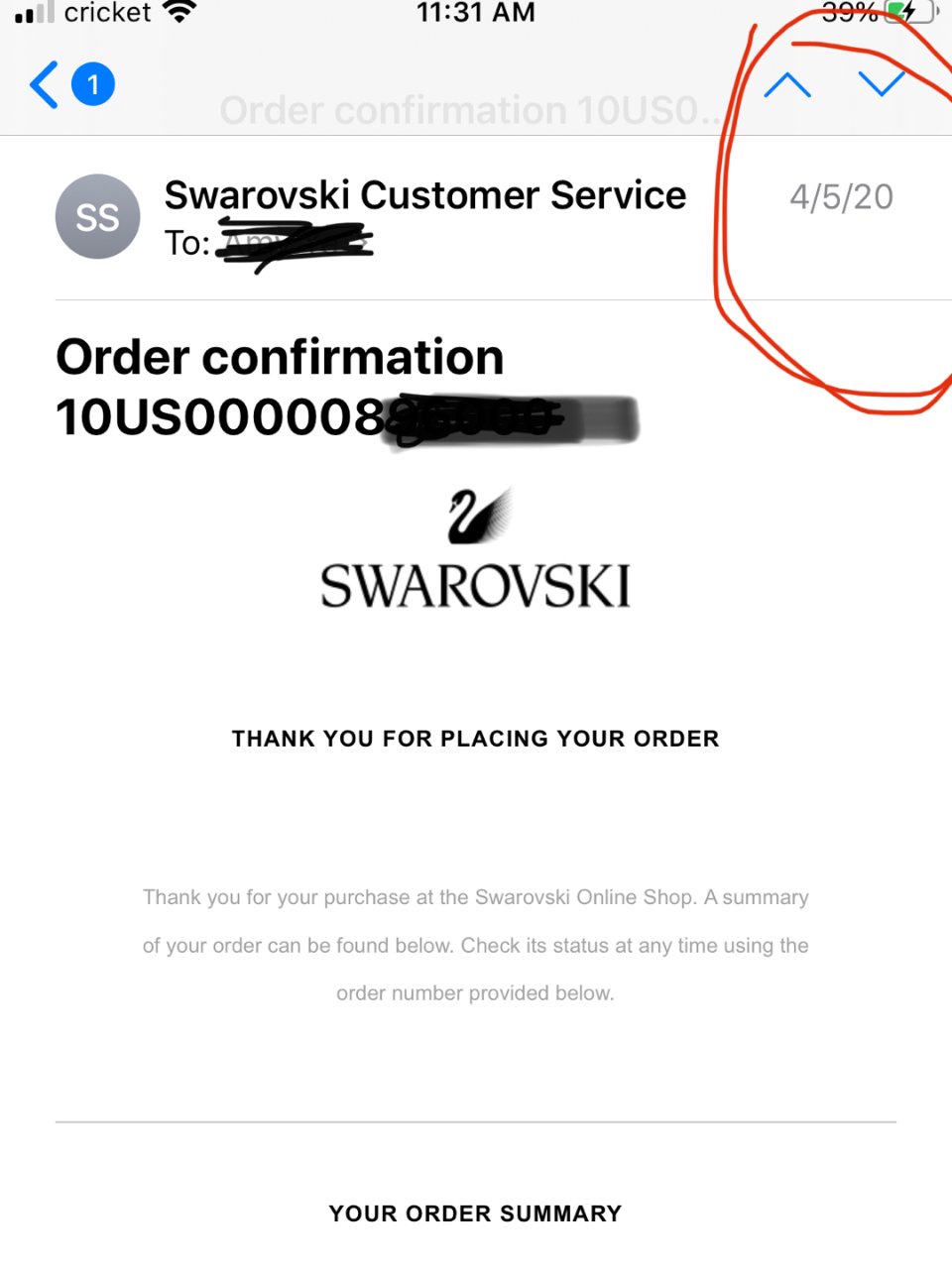 四月｜Swarovski终于想起给我寄包...