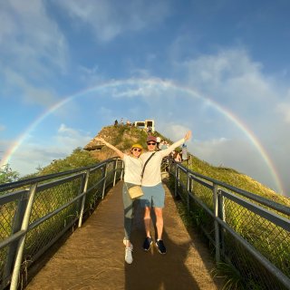 【旅行】💎钻石山日出彩虹🌈—夏威夷游记📷...