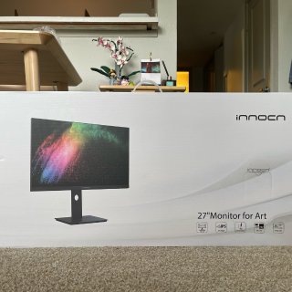 INNOCN 27英寸 4K超清 设计师电脑显示器