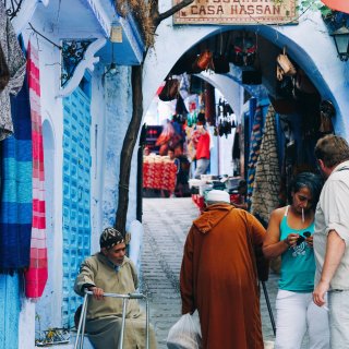 【舍夫沙万】北非摩洛哥梦幻山城、蓝色小镇...
