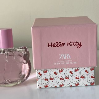 Zara和Hello kitty联名香水...