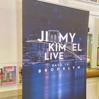 去Jimmy Kimmel Live纽约...