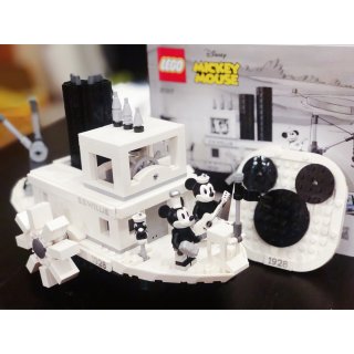 Lego★米奇威利号蒸汽船🚤🚤...