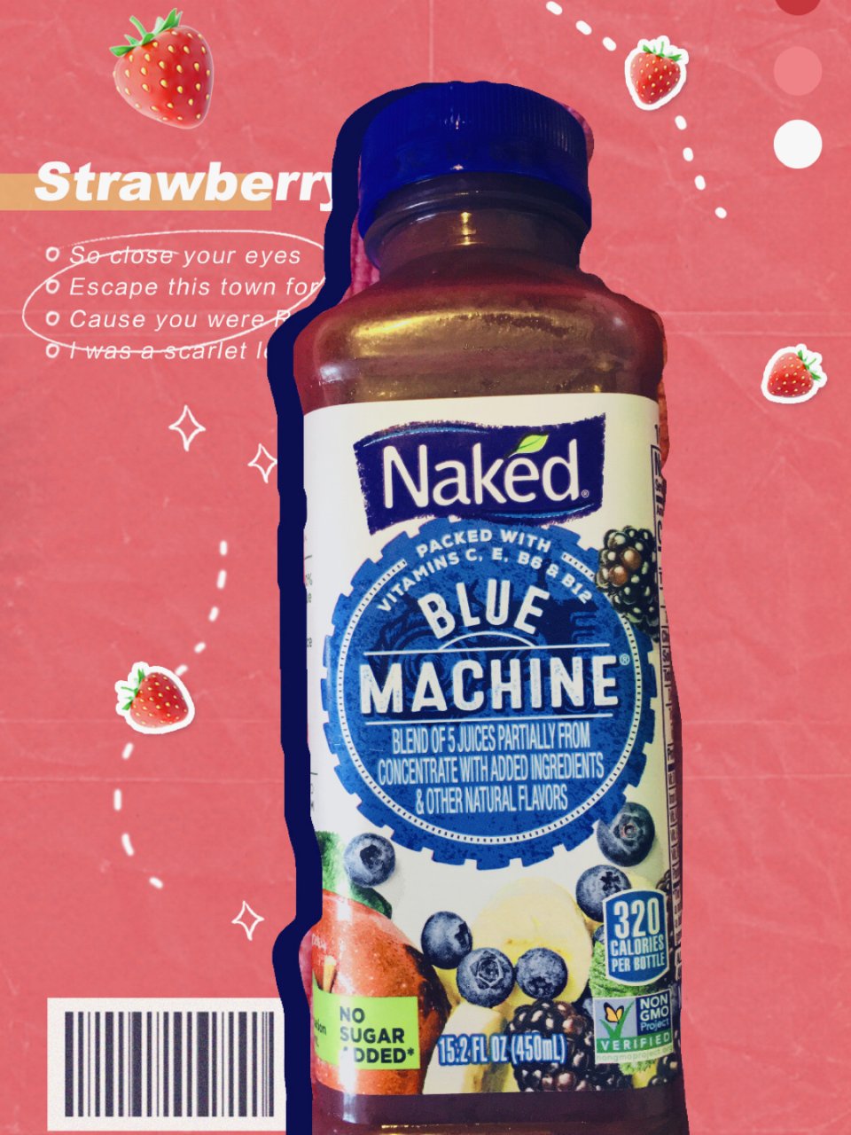 Naked blue machine 