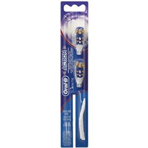 Oral-B 3D White Action Battery Replacement Toothbrush Heads 2 Count 